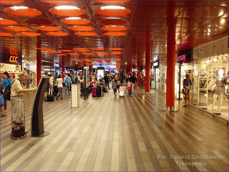 Prague main railway station