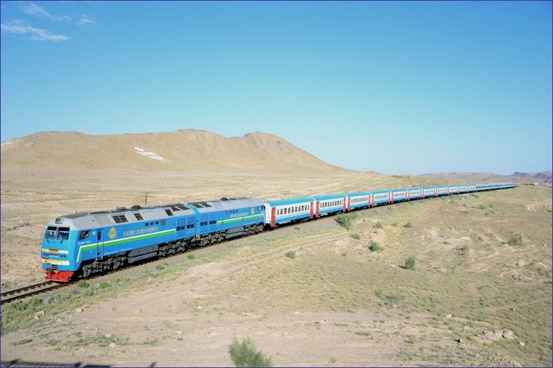 Train travel in Uzbekistan