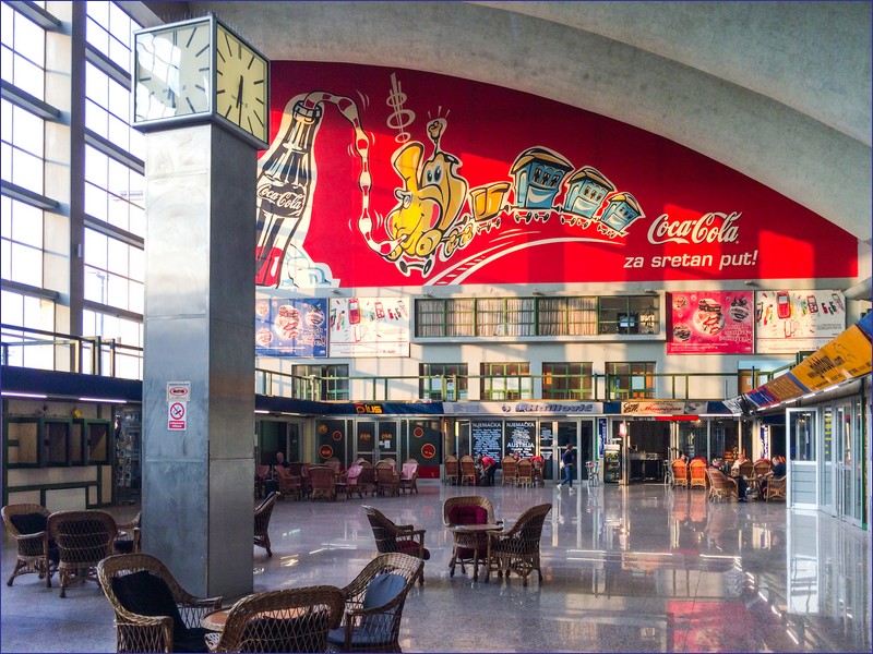 Railway station in Sarajevo