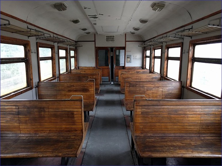 Train from Yerevan to Sevan Lake