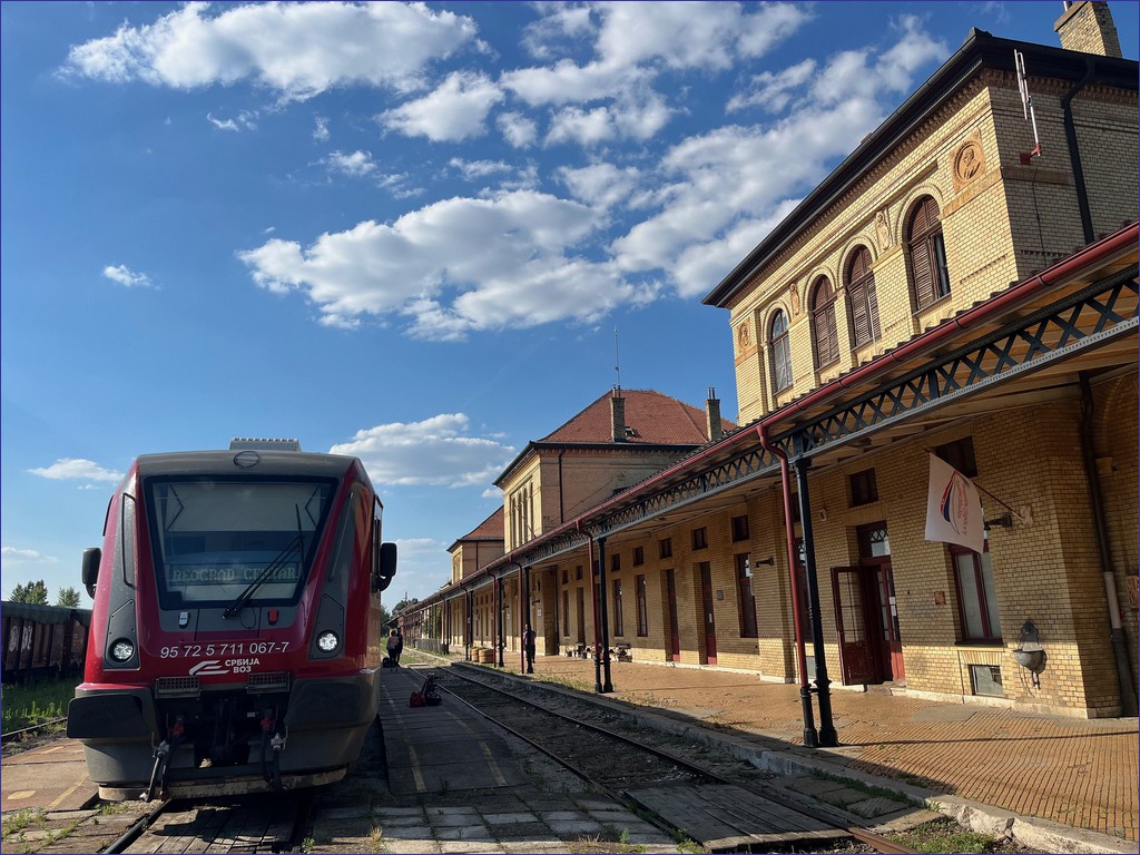 Train from Belgrade to Vršac