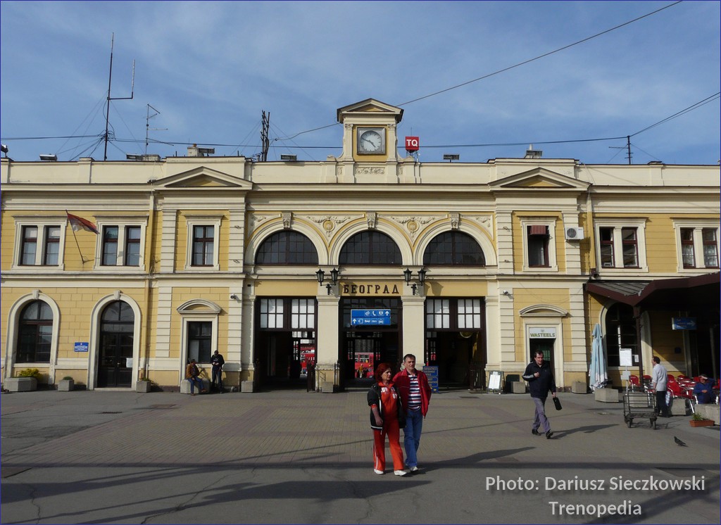 Train travel in Serbia