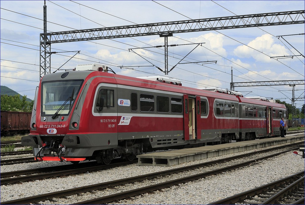 Train from Kraljevo to Kragujevac