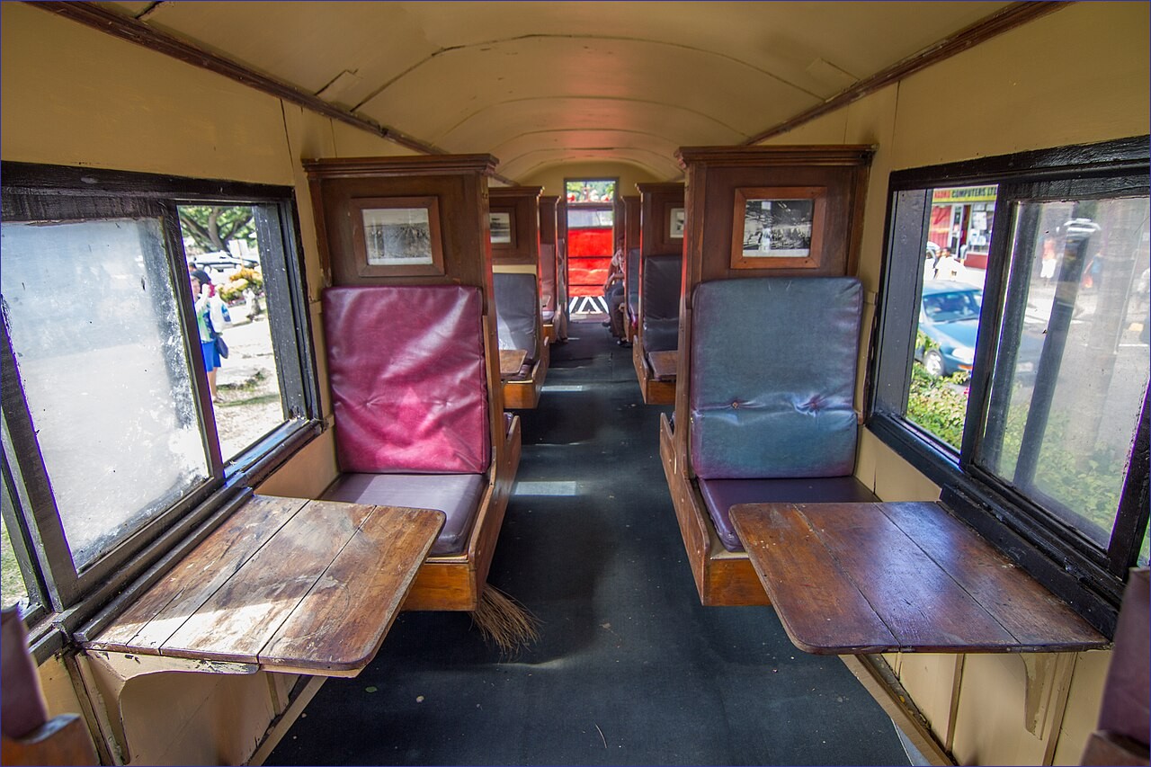 Train travel in Fiji