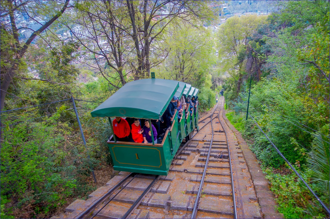 Train travel in Chile