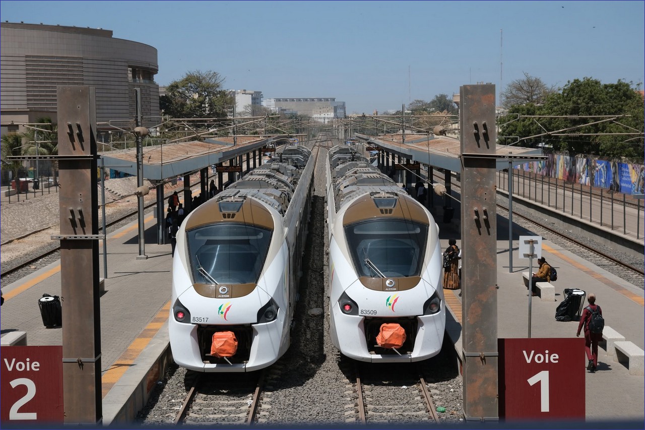 Train travel in Senegal
