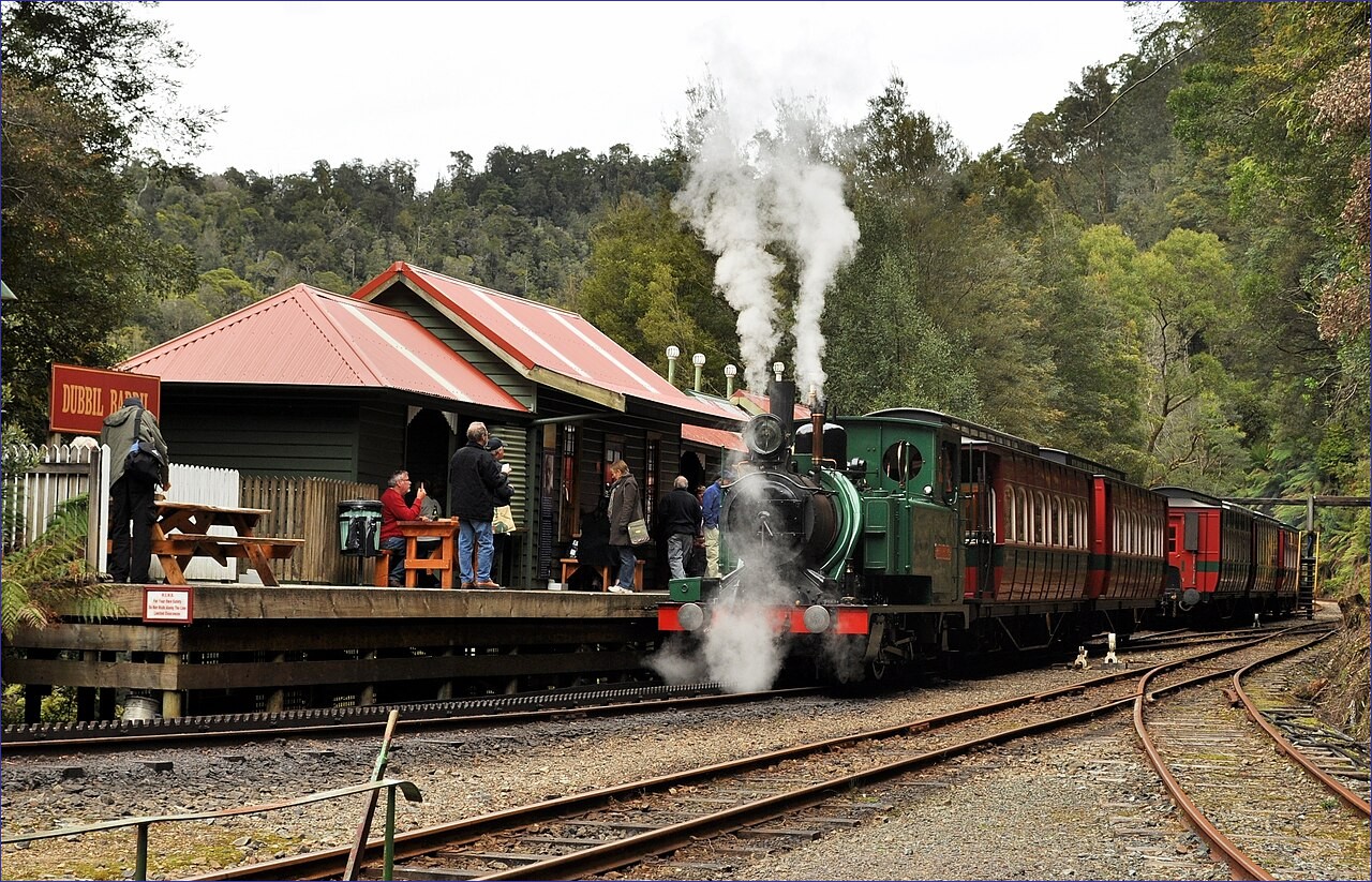 Train travel in Tasmania