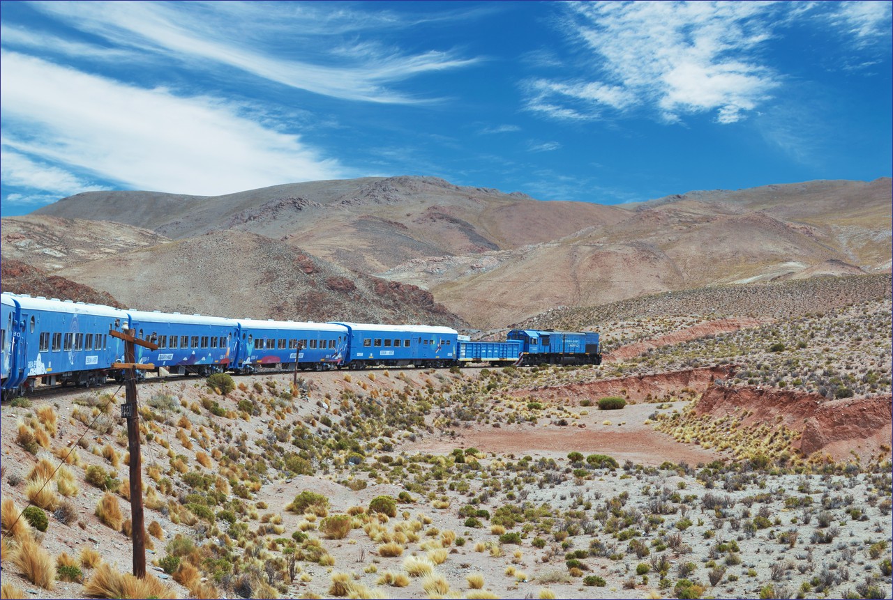 Train travel in Argentina